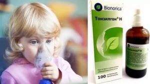 Тонзилгон при насморке у ребенка