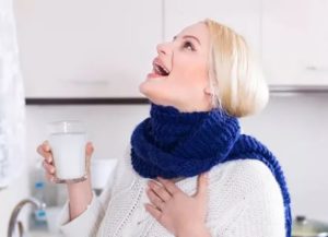 Можно ли мыться когда болит горло
