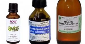 Камфорное масло в нос
