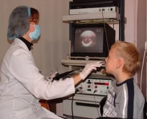 Фиброскопия носоглотки ребенку
