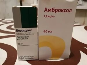 Беродуал это антибиотик или нет