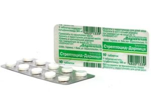 Аналог стрептоцида в таблетках