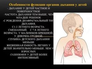 Частое дыхание у ребенка во сне