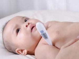 Как понять что у новорожденного температура