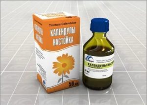 Настойка календулы от кашля