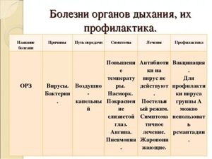 Заболевания легких названия и описание