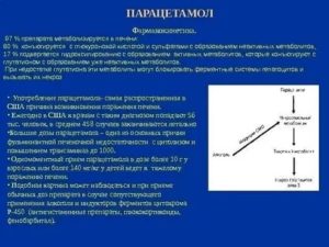 Влияние парацетамола на печень