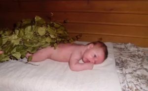 Новорожденный в бане с какого возраста