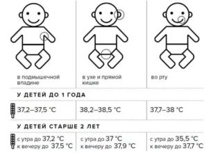 Температура 37 7 у ребенка до года