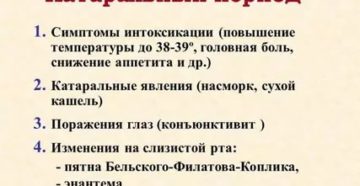 Катаральные явления верхних отделов дыхательных путей