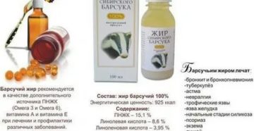 Барсучий жир при пневмонии у детей