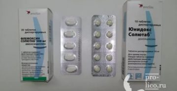 Флемоксин юнидокс