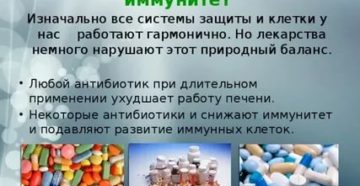 Влияние антибиотиков на иммунитет