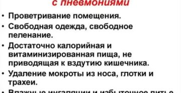 Сестринский уход при пневмонии у детей