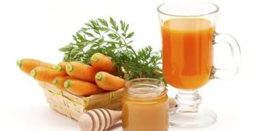 Морковный сок с медом
