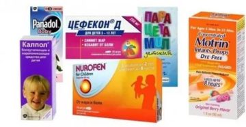 Жаропонижающее на основе парацетамола для детей