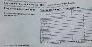 Бак посев из носоглотки