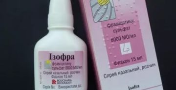 Изофра при заложенности носа у детей