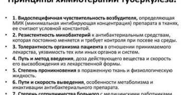 Химиотерапия при туберкулезе последствия