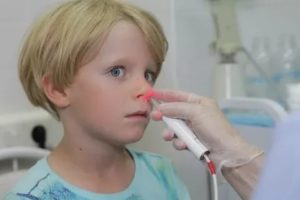 Лазеротерапия носа детям