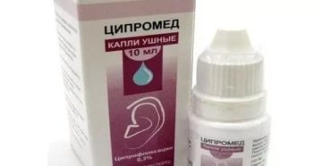 Ципромед ушные капли для детей