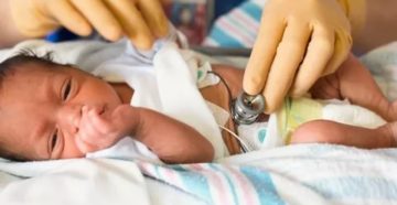Неравномерное дыхание у новорожденного