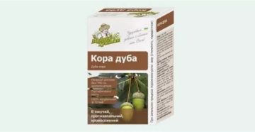 Кора дуба в нос ребенку