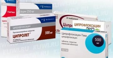 Ципрофлоксацин или ципролет что лучше