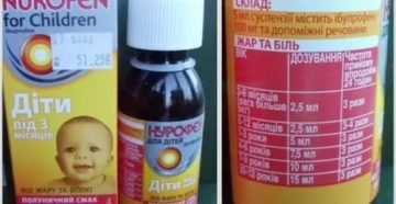 Как давать нурофен детям