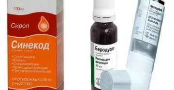 Синекод и беродуал совместимость