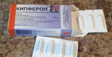 Свечи при простуде для детей
