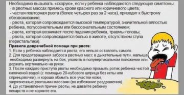 Ребенка вырвало ночью температуры нет