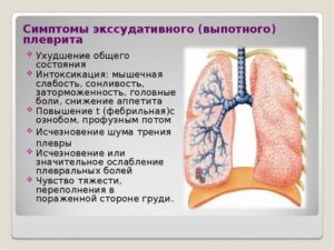 Плеврит легких симптомы у детей