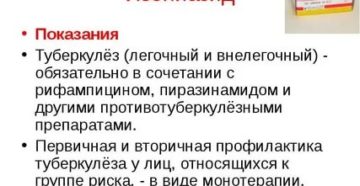 Лекарства для профилактики туберкулеза
