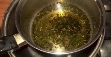 Как делать водяную баню для травы