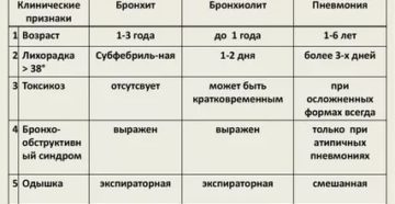 Диф диагностика бронхита и пневмонии