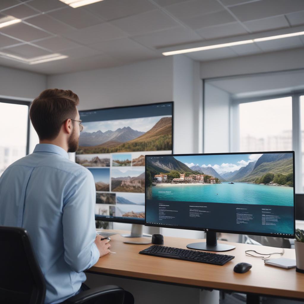 Описание официального портала туристической организации и справочные данные